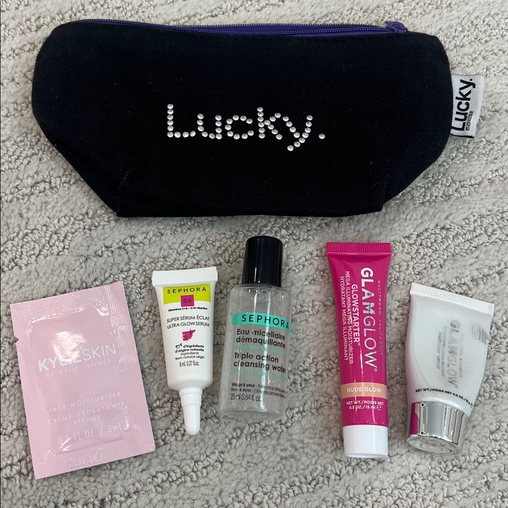 SEPHORA KYLIE GLAMGLOW 6pc travel bundle NEW